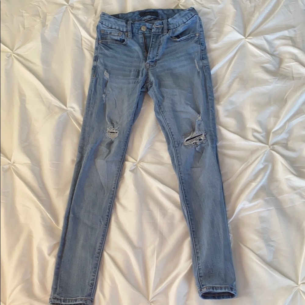 Aeropostale High Rise Curvy Jegging